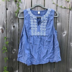 Old Navy Women’s embroidered tank